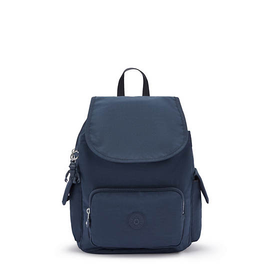 Kipling City Pack Small Ryggsekk Blå | NO 1705OK